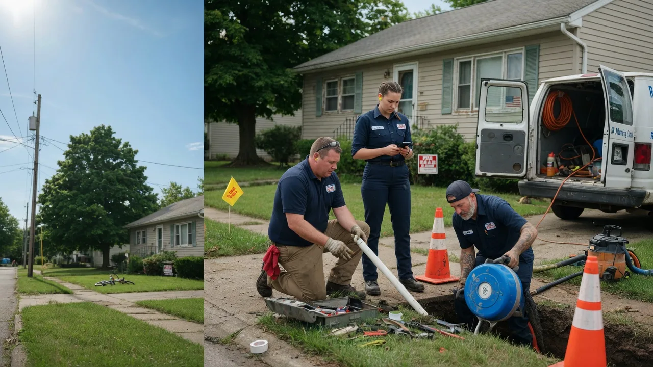 Sewer Line Repair in Gerlaw, IL near me